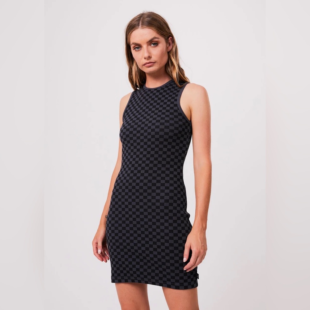 Afends Operator Mini Dress size L or US 8 EUC